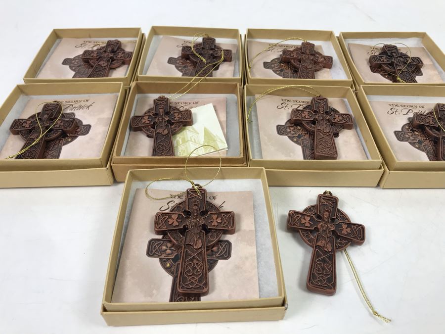 (10) St. Patrick's Cross Ornaments $120 [Photo 8]