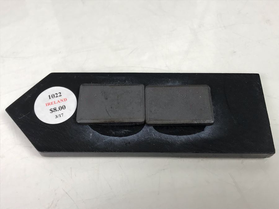 New Belleek Fine Parian China Sugar & Creamer, Irish Pub Key Rack, New Mullingar Pewter Candleholder Centerpiece And Ireland Sign Plaque [Photo 18]