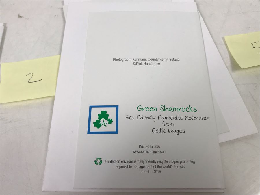 (36) New Irish Notecards Greeting Cards With Envelopes From Celtic Images Guinness And Irish Pubs [Photo 10]