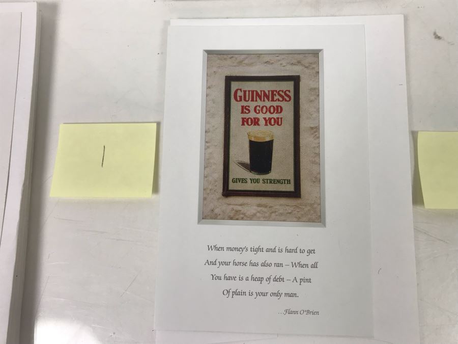 (36) New Irish Notecards Greeting Cards With Envelopes From Celtic Images Guinness And Irish Pubs [Photo 2]
