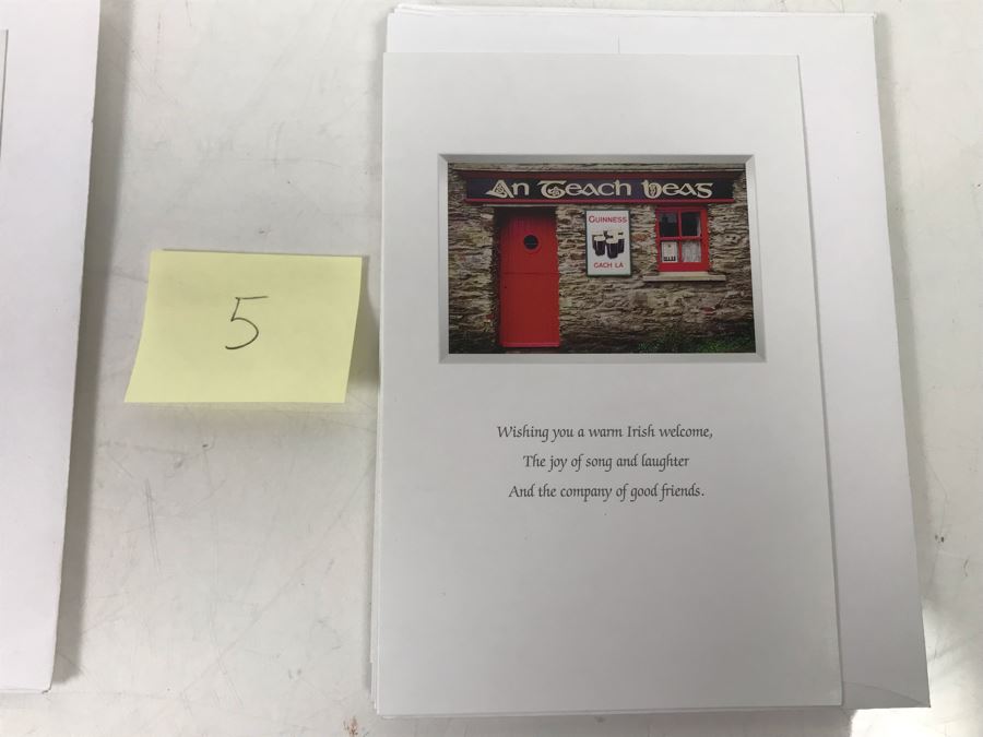(36) New Irish Notecards Greeting Cards With Envelopes From Celtic Images Guinness And Irish Pubs [Photo 4]