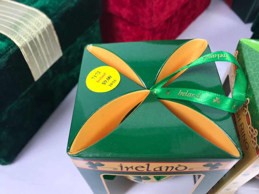 (3) New Ireland Celtic Baubles Ornaments And The Lindy Bowman Company Christmas Gift Boxes [Photo 5]