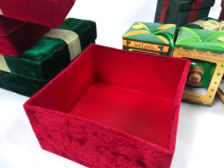 (3) New Ireland Celtic Baubles Ornaments And The Lindy Bowman Company Christmas Gift Boxes [Photo 10]
