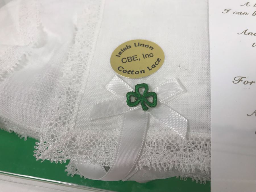 (5) New Irish The Magic Hanky Sets Irish Linen $195 [Photo 3]