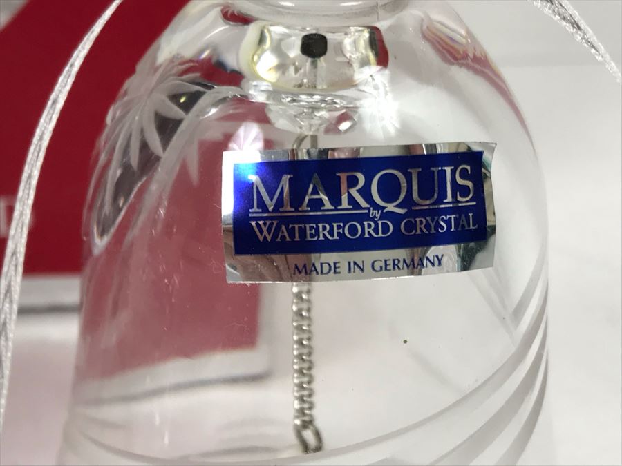 (5) Waterford Crystal Bells (2) With Boxes [Photo 10]