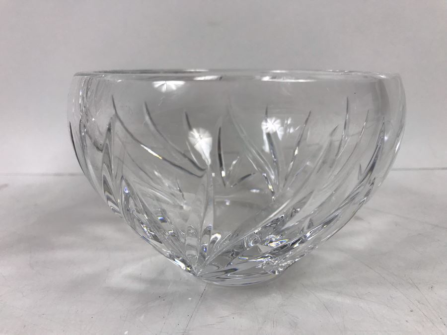 (2) Marquis By Waterford Crystal Vase 7'H And Bowl 3'H [Photo 4]