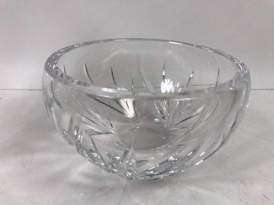(2) Marquis By Waterford Crystal Vase 7'H And Bowl 3'H [Photo 5]