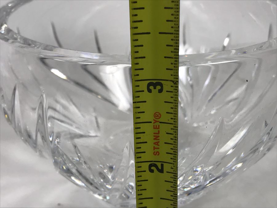 (2) Marquis By Waterford Crystal Vase 7'H And Bowl 3'H [Photo 10]