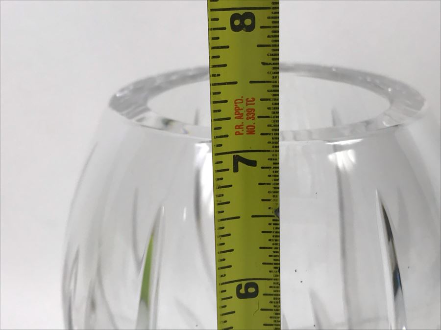 (2) Marquis By Waterford Crystal Vase 7'H And Bowl 3'H [Photo 9]