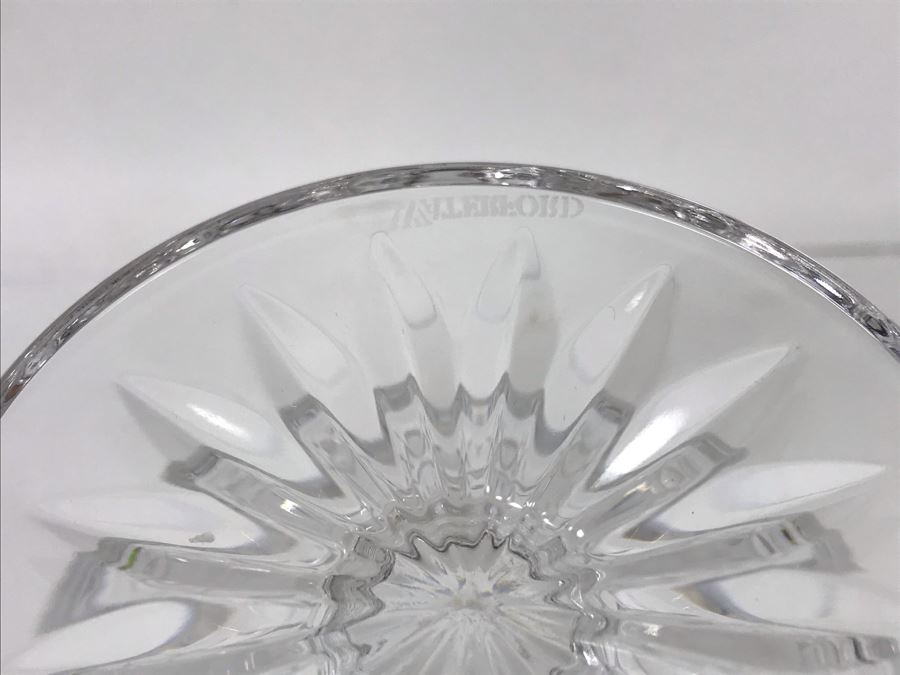 Waterford Irish Crystal Lot With Footed Crystal Bowl 3.5'H And Footed Vase 6'H [Photo 13]