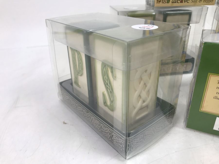 (7) New Irish Themed Salt & Pepper Shakers Retails $150 [Photo 8]