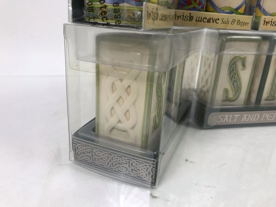 (7) New Irish Themed Salt & Pepper Shakers Retails $150 [Photo 6]
