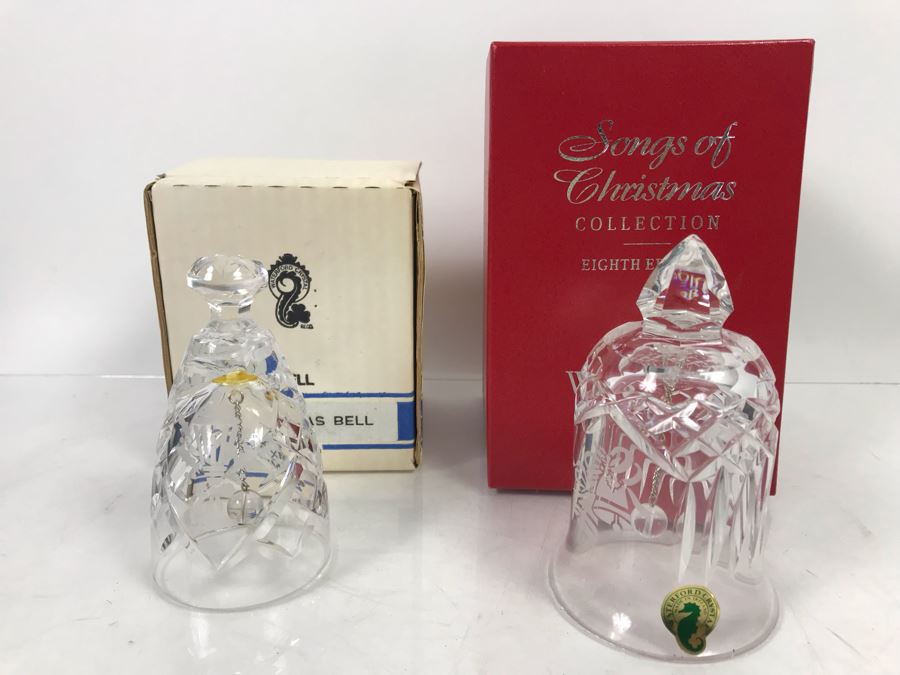 Pair Of Waterford Crystal Bells With Boxes [Photo 1]