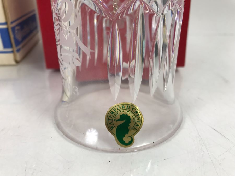 Pair Of Waterford Crystal Bells With Boxes [Photo 3]