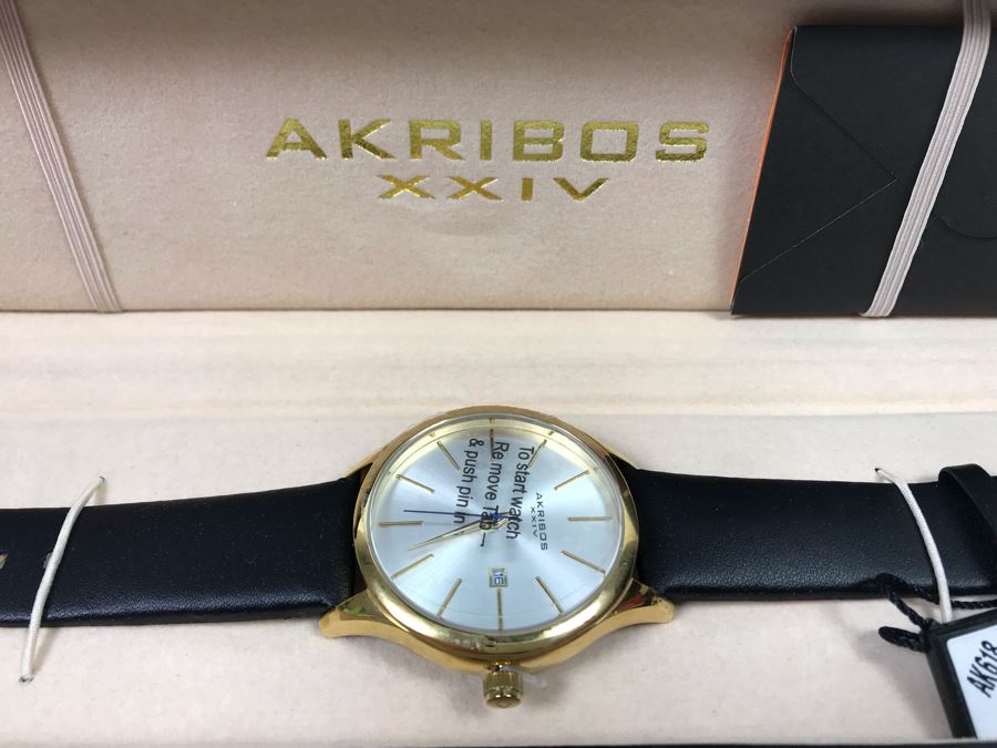 New Akribox XXIV Mens Watch Retails $395 [Photo 2]