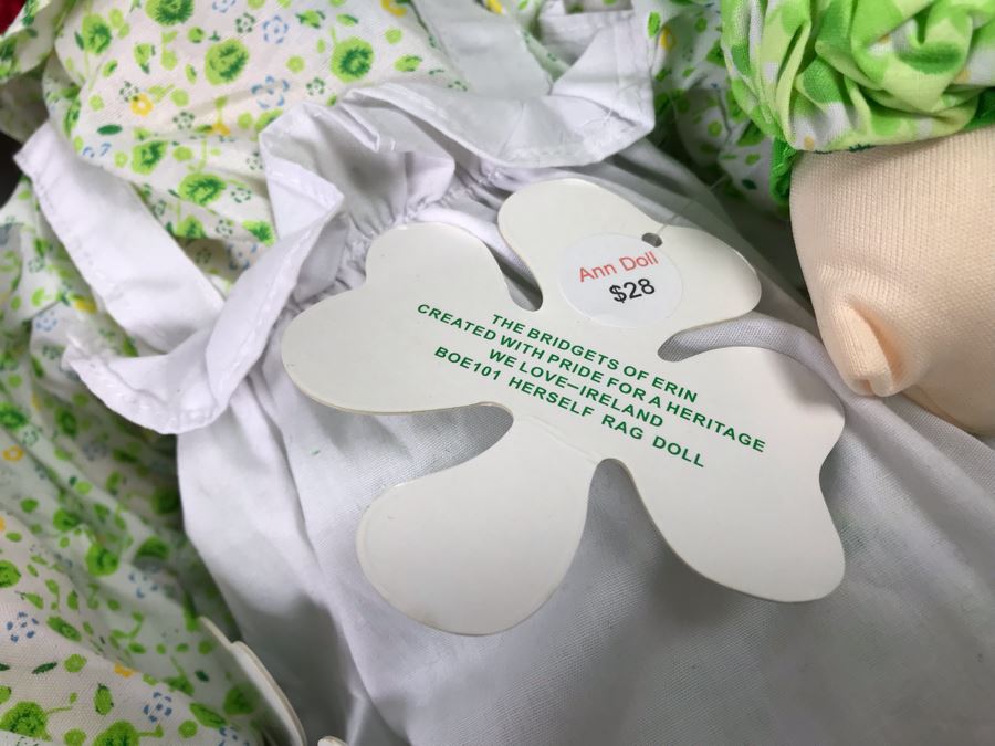 New Irish Rag Dolls And Irish Bears Retails $184 [Photo 11]