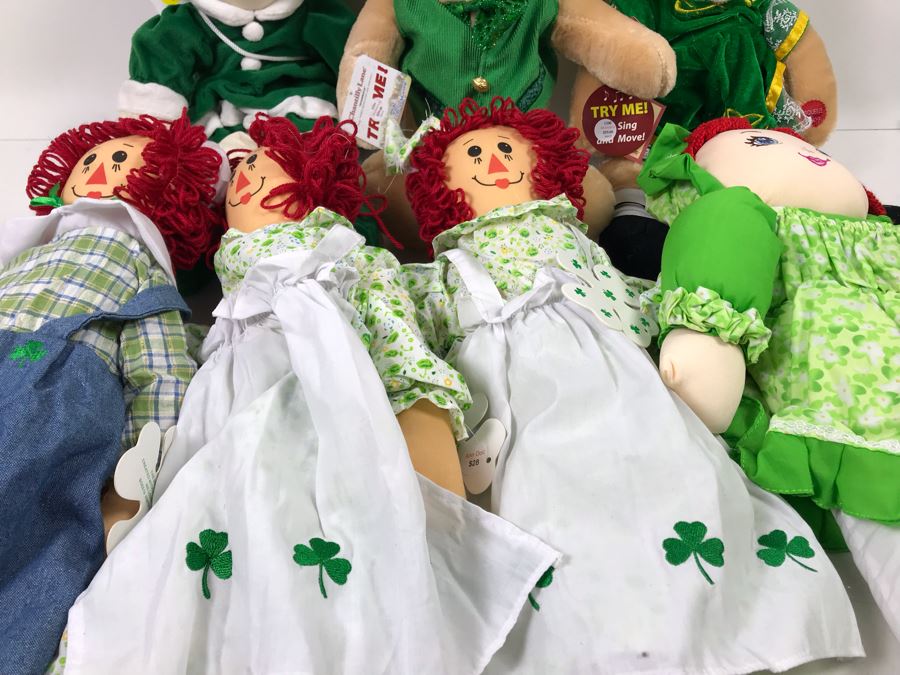 New Irish Rag Dolls And Irish Bears Retails $184 [Photo 2]