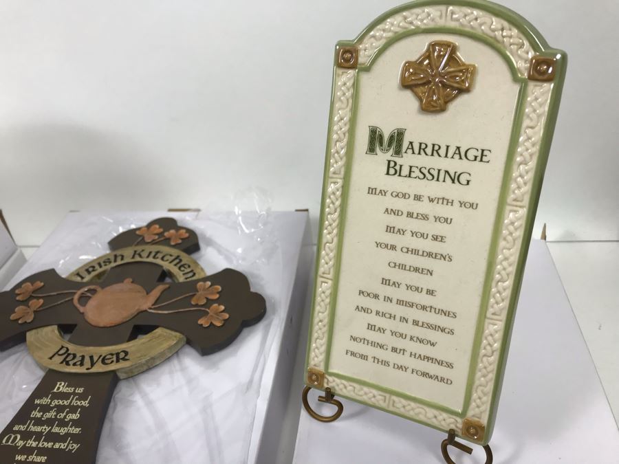 (5) Various Irish Themed Plaques Retails $242 [Photo 7]