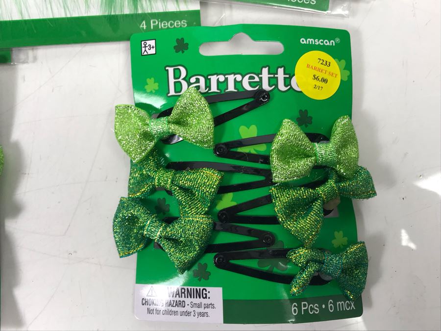 New Irish Themed Costume Lot Including Hair Extensions, Bandanas, Suspenders And Barrettes Retails $170 [Photo 7]