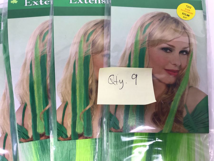 New Irish Themed Costume Lot Including Hair Extensions, Bandanas, Suspenders And Barrettes Retails $170 [Photo 13]
