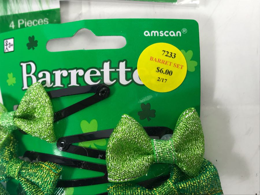 New Irish Themed Costume Lot Including Hair Extensions, Bandanas, Suspenders And Barrettes Retails $170 [Photo 8]