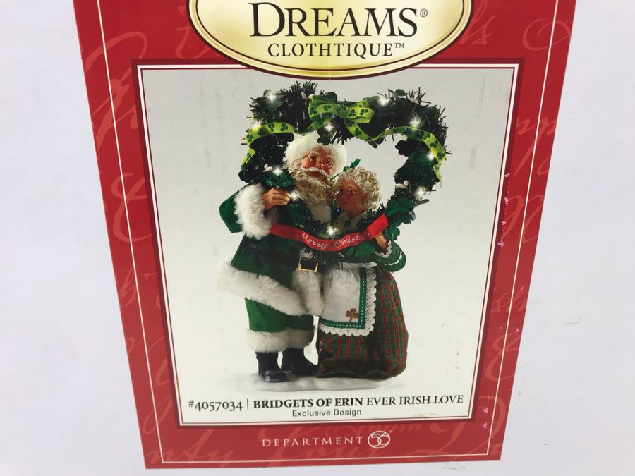 New Department 56 Bridgets Of Erin Ever Irish Love Mr And Mrs Santa