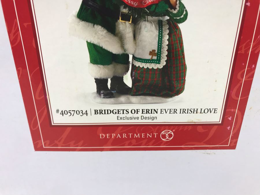 New Department 56 Bridgets Of Erin Ever Irish Love Mr And Mrs Santa