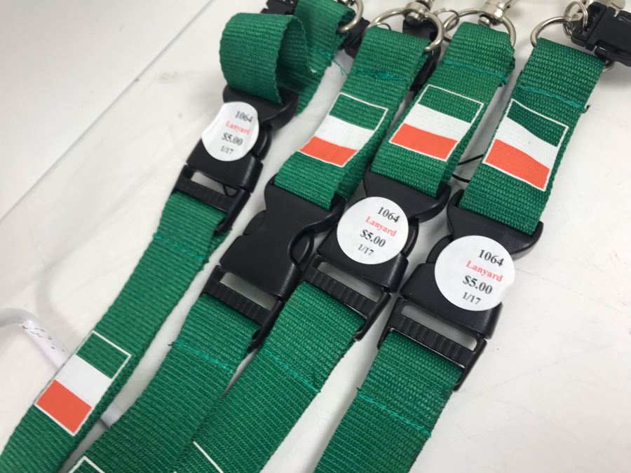 (13) New Irish Tac Pins, (3) Ireland Boxing Gloves And (4) Irish Lanyards With Retail Display Rack Retails Over $100 [Photo 13]