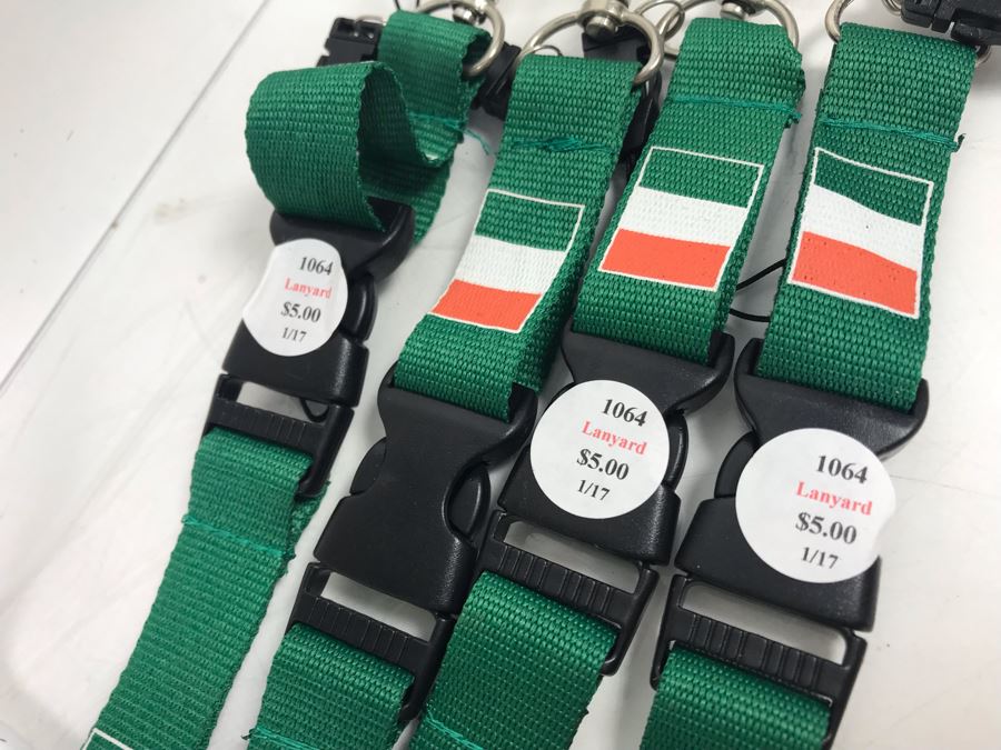 (13) New Irish Tac Pins, (3) Ireland Boxing Gloves And (4) Irish Lanyards With Retail Display Rack Retails Over $100 [Photo 10]