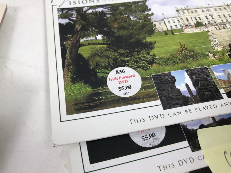 (3) New Irish Celtic Stickers And Seals, Roman Irish Rosary, (6) Celtic Armband Tattoos, (5) Fun With Celtic Stencils And (5) Visions Of Ireland DVD Movie Postcards Retails $95 [Photo 18]