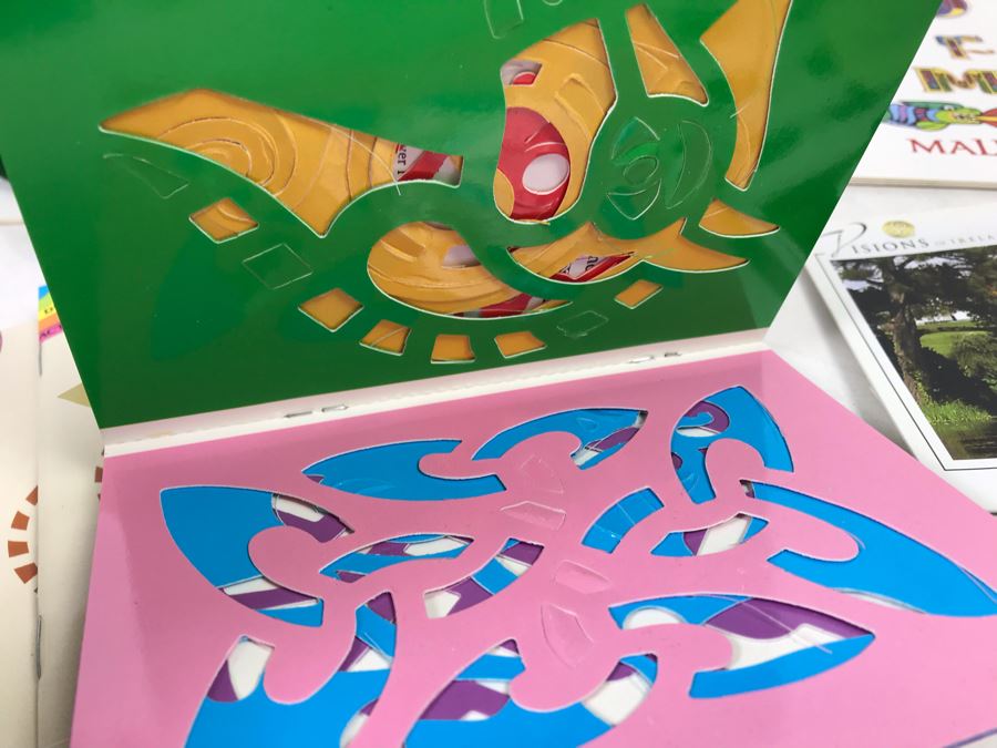 (3) New Irish Celtic Stickers And Seals, Roman Irish Rosary, (6) Celtic Armband Tattoos, (5) Fun With Celtic Stencils And (5) Visions Of Ireland DVD Movie Postcards Retails $95 [Photo 14]