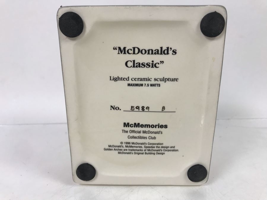 McDonald's McMemories Limited Edition Cermaic Sculpture 40th Anniversary Of The First Classic McDonalds [Photo 13]