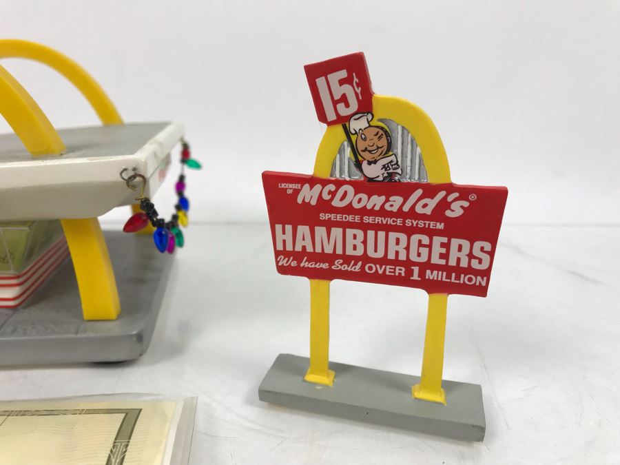 McDonald's McMemories Limited Edition Cermaic Sculpture 40th Anniversary Of The First Classic McDonalds [Photo 6]