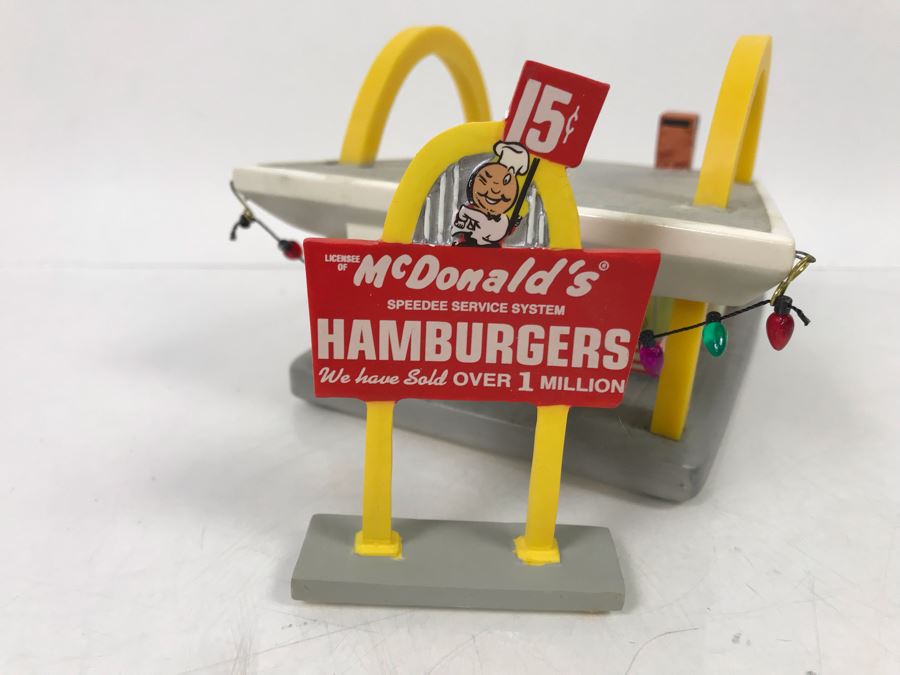 McDonald's McMemories Limited Edition Cermaic Sculpture 40th Anniversary Of The First Classic McDonalds [Photo 12]