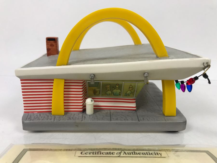 McDonald's McMemories Limited Edition Cermaic Sculpture 40th Anniversary Of The First Classic McDonalds [Photo 5]