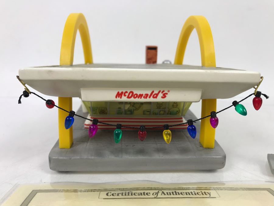 McDonald's McMemories Limited Edition Cermaic Sculpture 40th Anniversary Of The First Classic McDonalds [Photo 3]