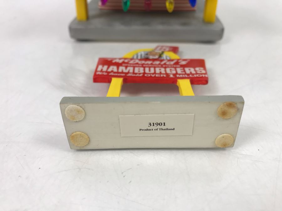 McDonald's McMemories Limited Edition Cermaic Sculpture 40th Anniversary Of The First Classic McDonalds [Photo 16]