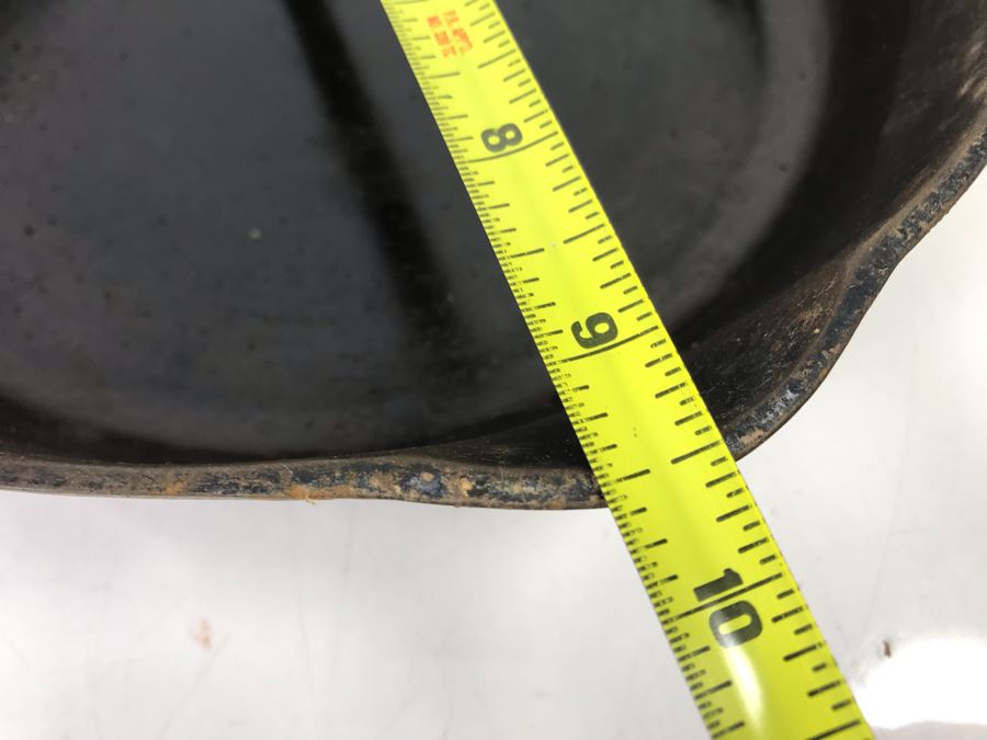 Vintage Wagner Ware Sidney Cast Iron Skillet 0 1056 9.5' [Photo 9]