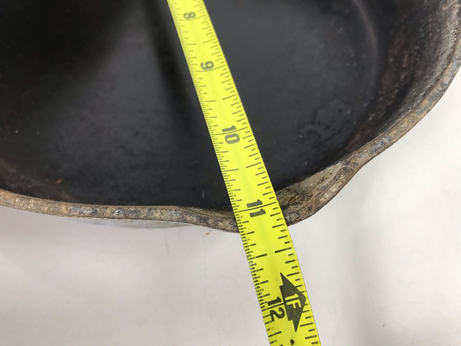 Vintage Griswold Erie PA Cast Iron Skillet 8 11' [Photo 7]