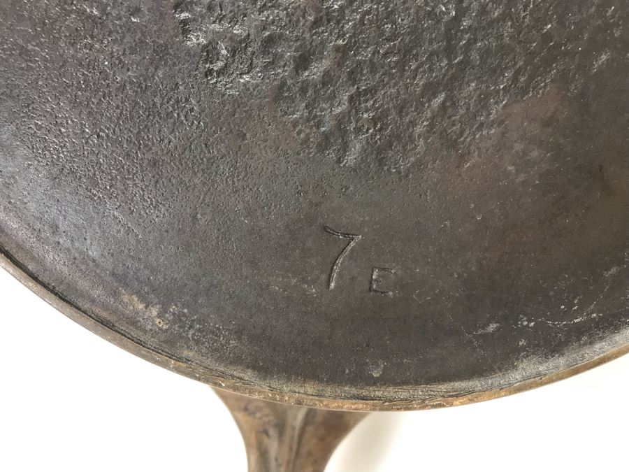 Vintage Wagner Ware Sidney Cast Iron Skillet 7 E 10' [Photo 6]