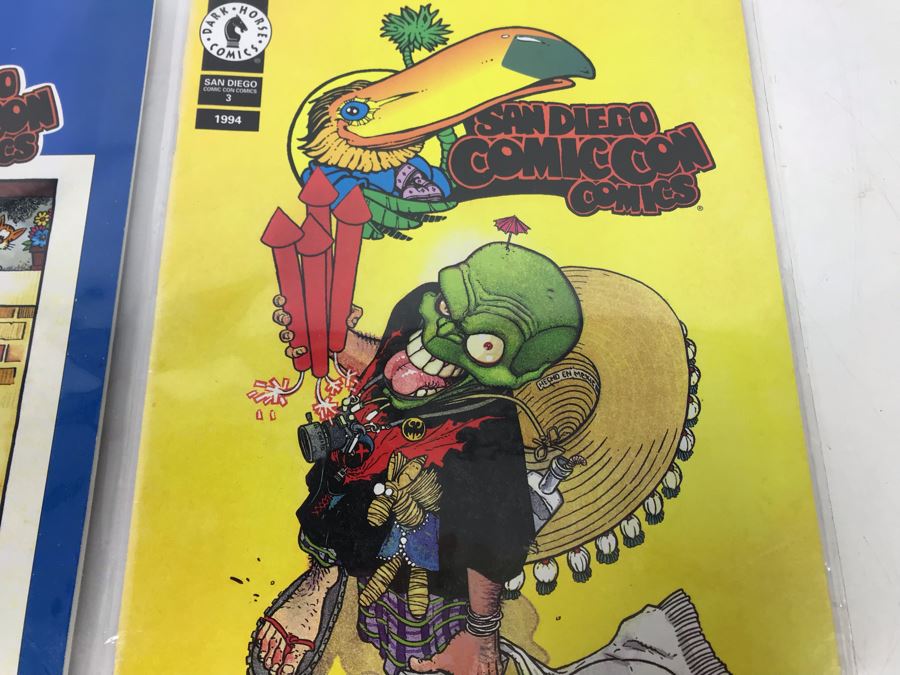 Dark Horse Comics San Diego Comic Con Comics #2 (1st Appearance Of Hellboy) 1993 And #3 1994 [Photo 7]