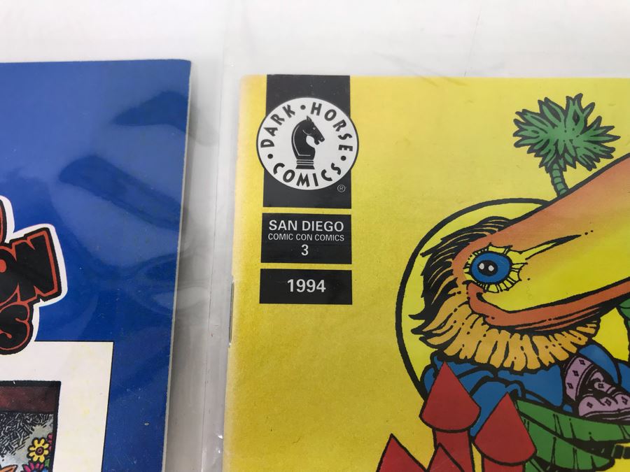 Dark Horse Comics San Diego Comic Con Comics #2 (1st Appearance Of Hellboy) 1993 And #3 1994 [Photo 6]