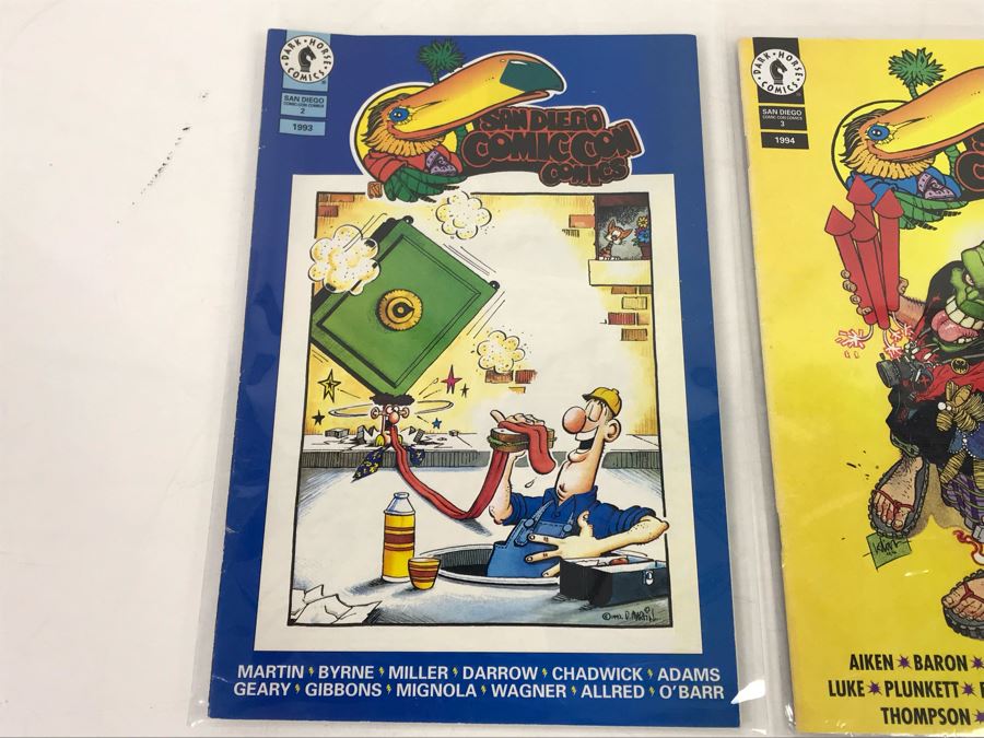 Dark Horse Comics San Diego Comic Con Comics #2 (1st Appearance Of Hellboy) 1993 And #3 1994 [Photo 2]