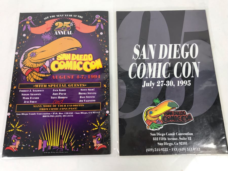 Dark Horse Comics San Diego Comic Con Comics #2 (1st Appearance Of Hellboy) 1993 And #3 1994 [Photo 8]