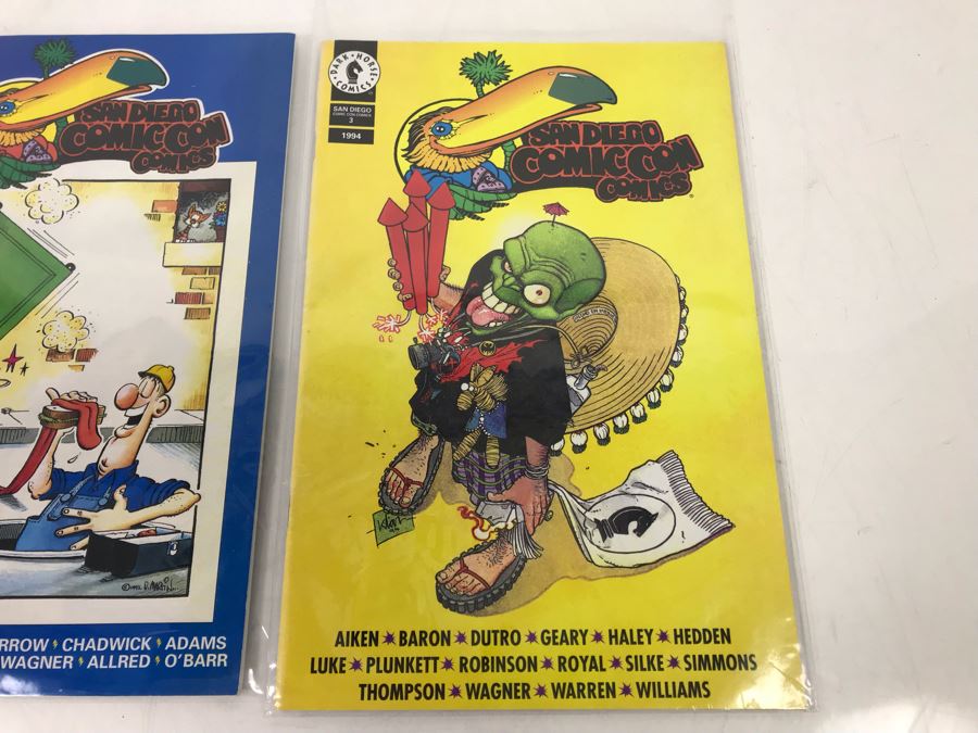 Dark Horse Comics San Diego Comic Con Comics #2 (1st Appearance Of Hellboy) 1993 And #3 1994 [Photo 5]