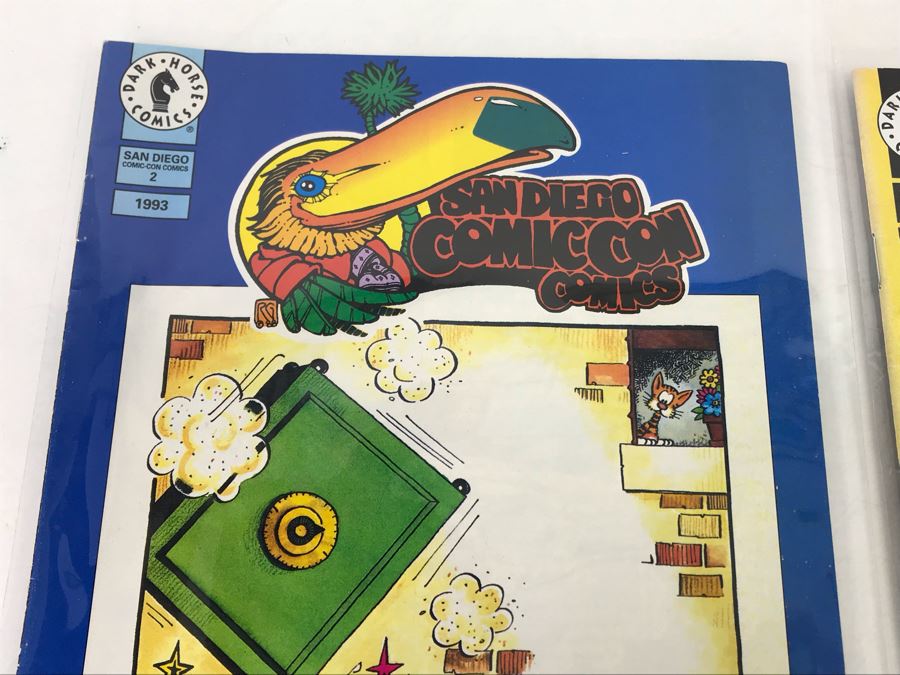 Dark Horse Comics San Diego Comic Con Comics #2 (1st Appearance Of Hellboy) 1993 And #3 1994 [Photo 3]