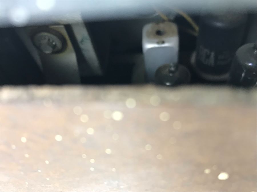 Very Cool Art Deco Crosley Vintage Tube Radio And Clock - Needs Servicing (Missing Several Knobs) [Photo 20]