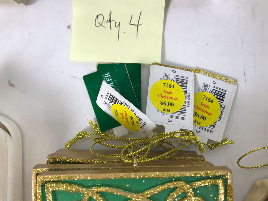 (35) Irish Themed Christmas Oranments Retails $360 [Photo 4]