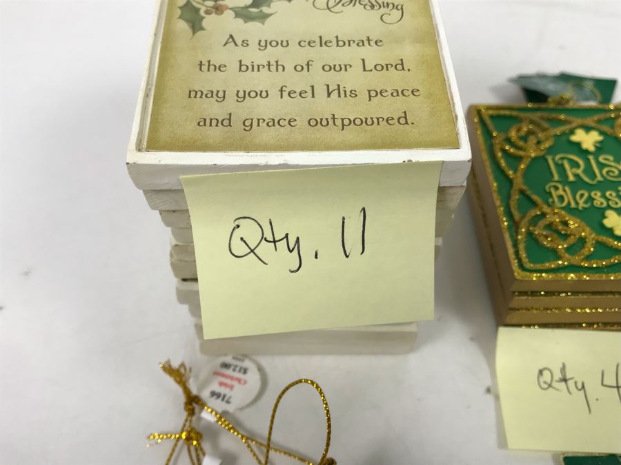 (35) Irish Themed Christmas Oranments Retails $360 [Photo 13]