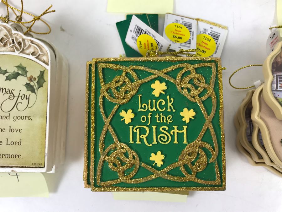 (35) Irish Themed Christmas Oranments Retails $360 [Photo 3]